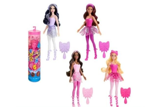 Barbie Color Reveal Ballet Muñeca Bailarina Mattel® Origina